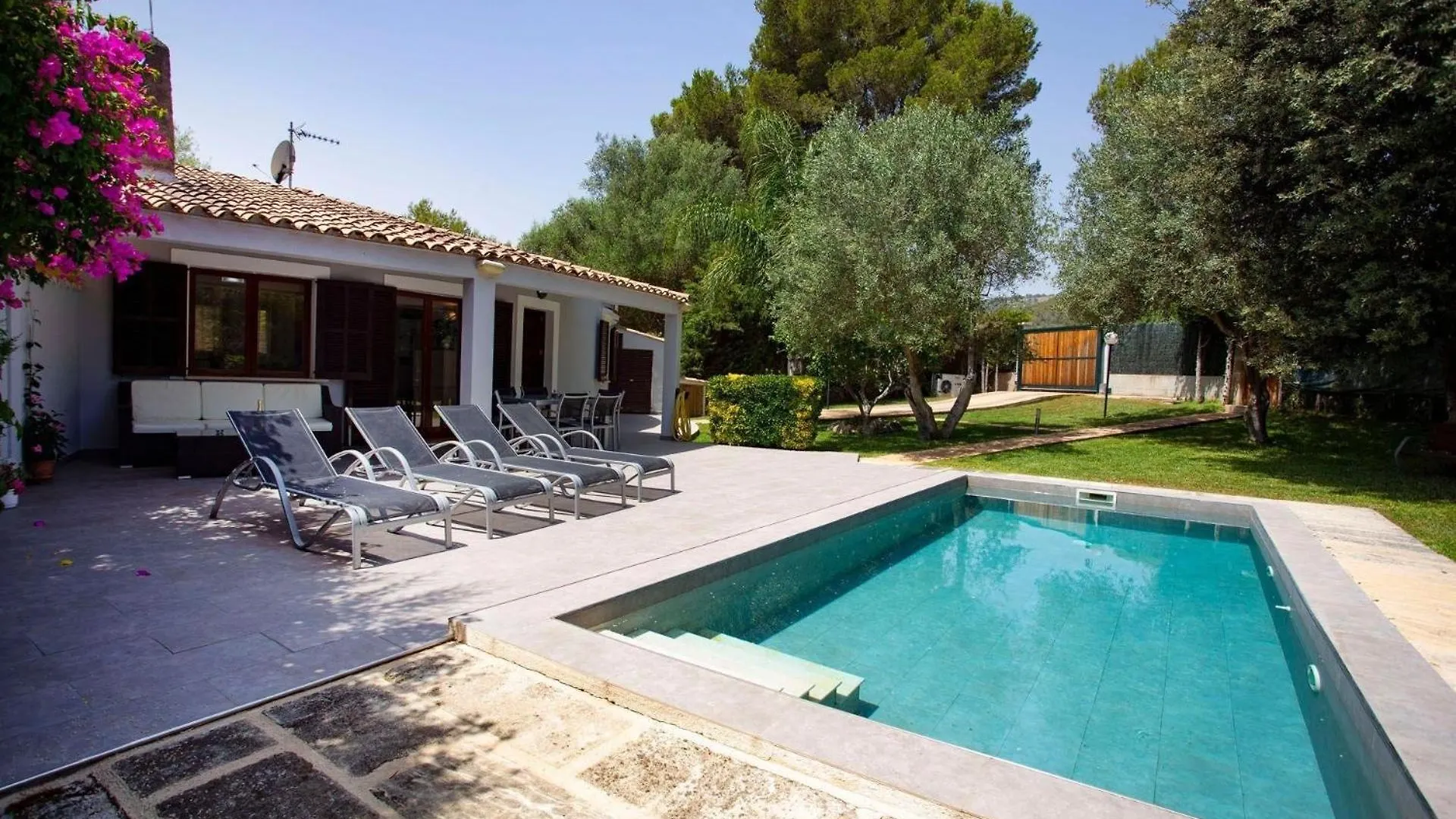 Klimatisiertes Ferienhaus Julieta Mit Pool Crestatx 0*,